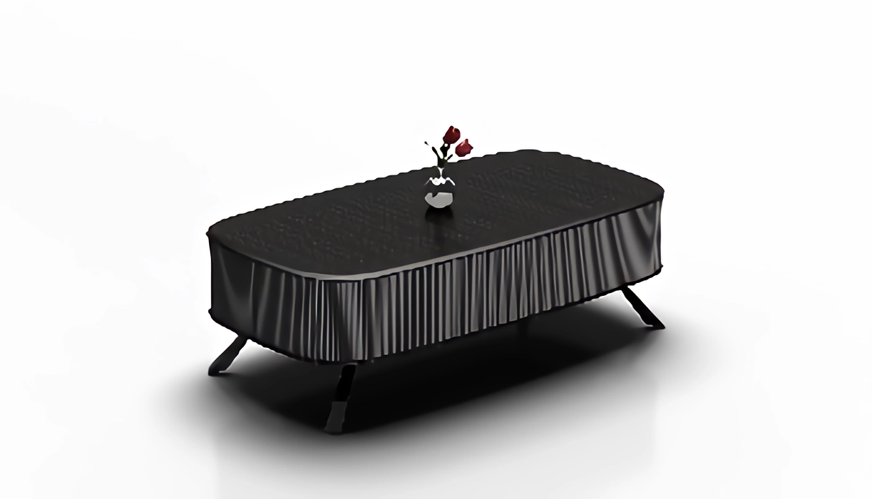 Office furniture-Ruige Ebony -CT01 Long Tea Table